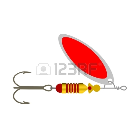 450x450 Fishing Lure Black Royalty Free Cliparts, Vectors, And Stock