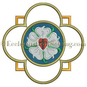 300x300 Luther Rose Embroidery Design For Church Vestments