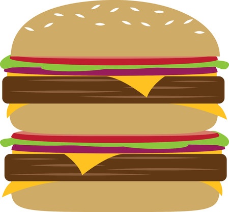 450x416 Burger Clipart Big Mac