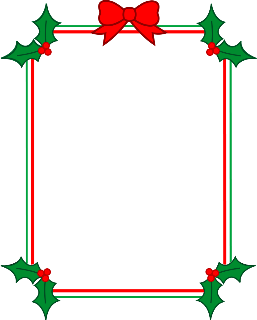 830x1033 Free Christmas Clipart For Mac