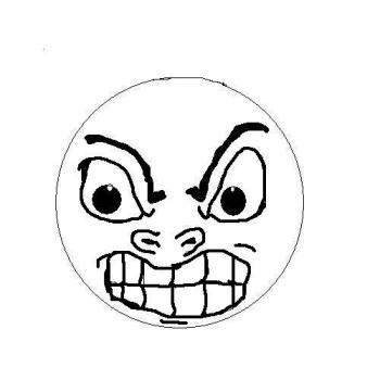 350x350 Mad Face Angry Face Cartoon Free Download Clip Art