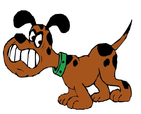 458x370 Bark Clipart Mad Dog