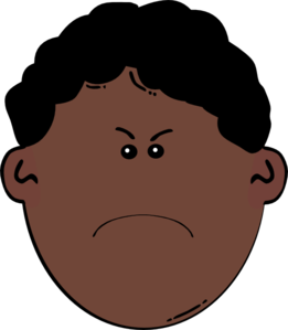 261x299 Angry Boy Clip Art
