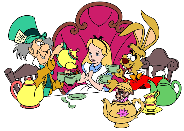 600x427 March Hare And Mad Hatter Clip Art Disney Clip Art Galore