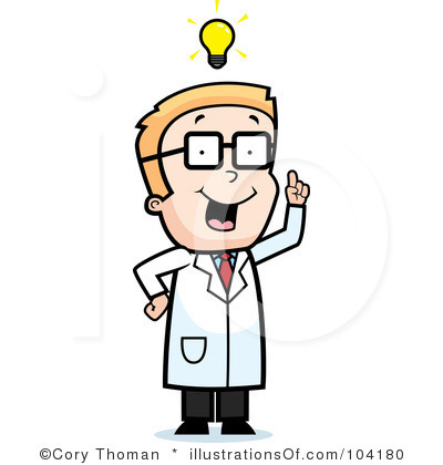 400x420 Clipart Scientist