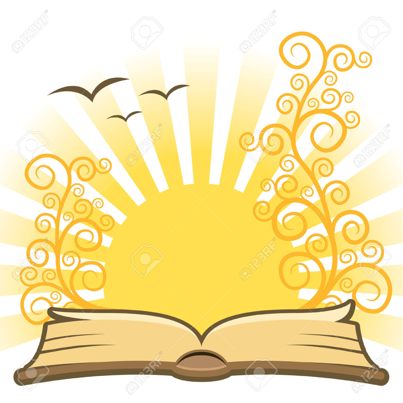 1300x1300 Magic Clipart Open Book
