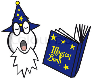 320x276 Boy Is Reading A Magic Book Stock Photo Colourbox