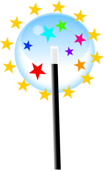 360x593 Small Magic Wand Clip Art