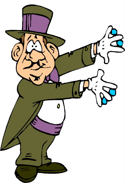 431x632 Cliparti1 Magician Clip Art Image