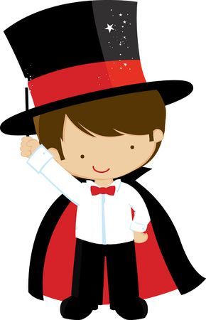 290x450 Rabbit In Hat Magician Clip Art Free Bulletin Boards Doors