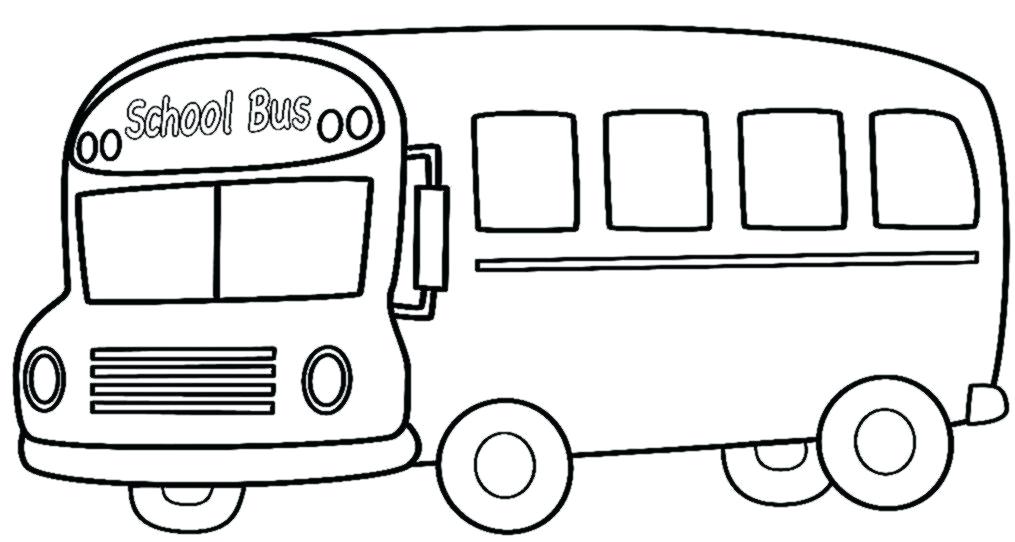 1015x542 School Bus Coloring Page Pages The Day Of Net