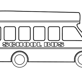 Magic School Bus Coloring Page | Free download on ClipArtMag