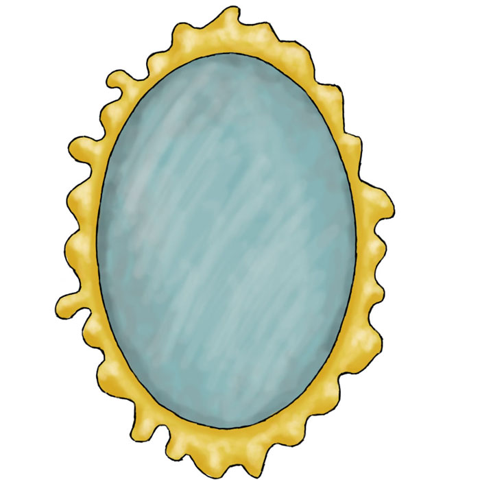 700x700 Magic Mirror Clipart