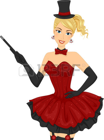 335x450 Illustration Of A Girl In A Magician Costume Holding A Wand Stock