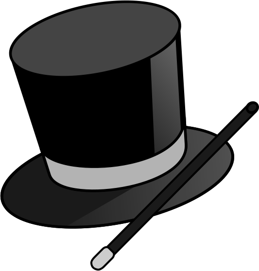 533x558 Hat Clipart Magicians