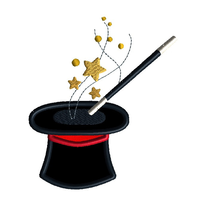 704x697 Magician Hat