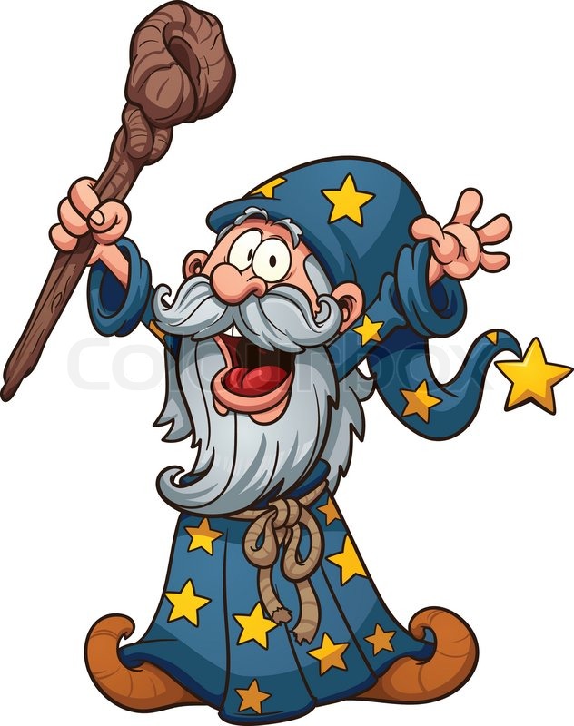 632x800 Magician Clipart Wizard
