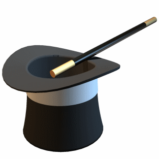 313x313 Magic Hat Clipart