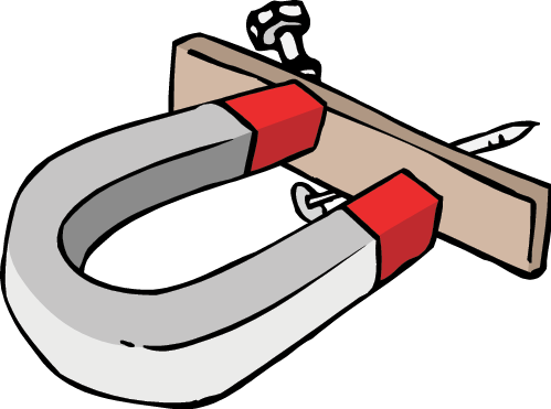 499x371 Science Clipart Magnetic Force