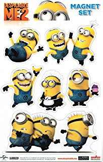 204x320 Despicable Me 2 Minion Wave Phil Car Magnet Toys Amp Games