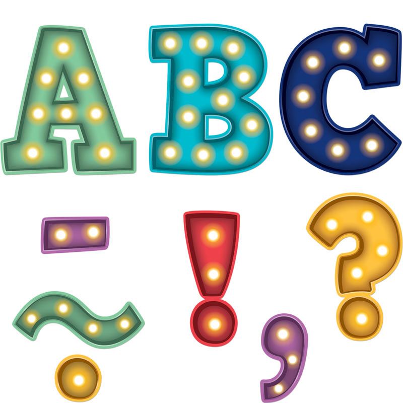 800x800 Marquee Bold Block 3 Magnetic Letters