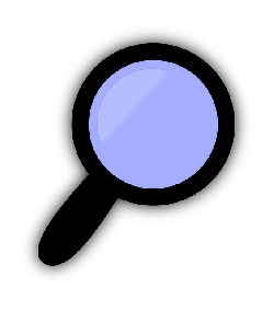 250x283 Free Pictures Magnifying Glass