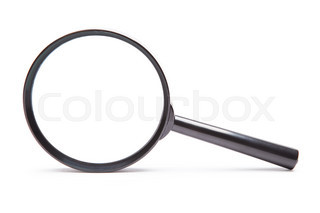 320x213 Magnifying Glass On A Dollar Background Stock Photo Colourbox