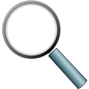 300x300 Clipart Of Magnifying Glass