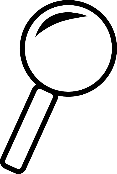 396x592 Magnifying Glass Clip Art