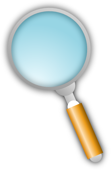 390x598 Magnifying Glass Clip Art