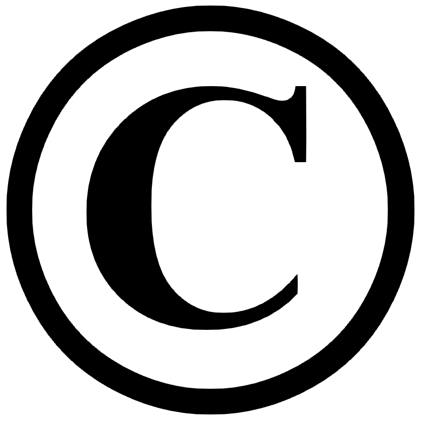 839x838 Copyright Policy Magnifying Glass Clip Art