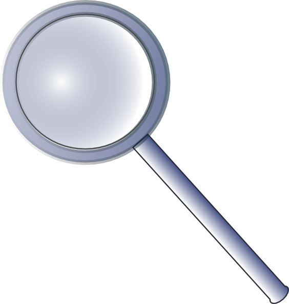 564x594 Magnifying Glass Clip Art Free Vector 4vector