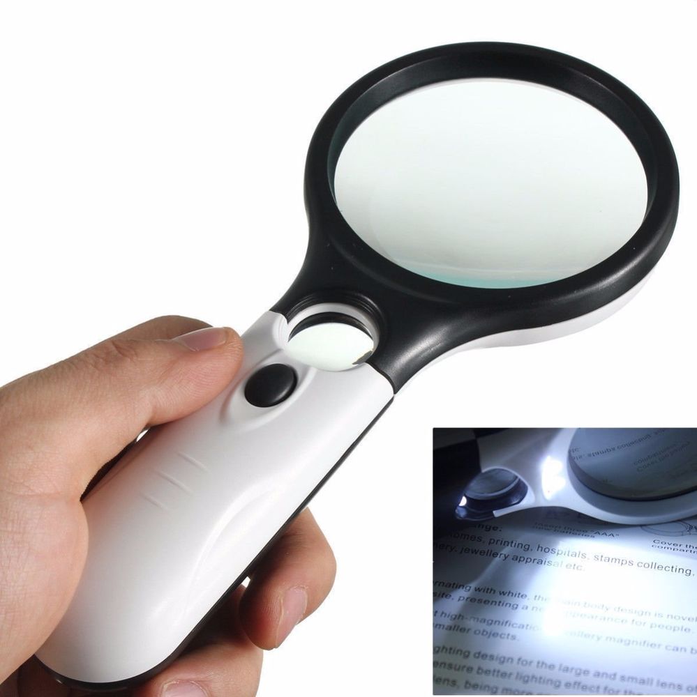 999x1000 Lighted Magnifying Glass Ebay
