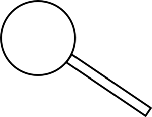 300x231 Magnifying Glass Clip Art