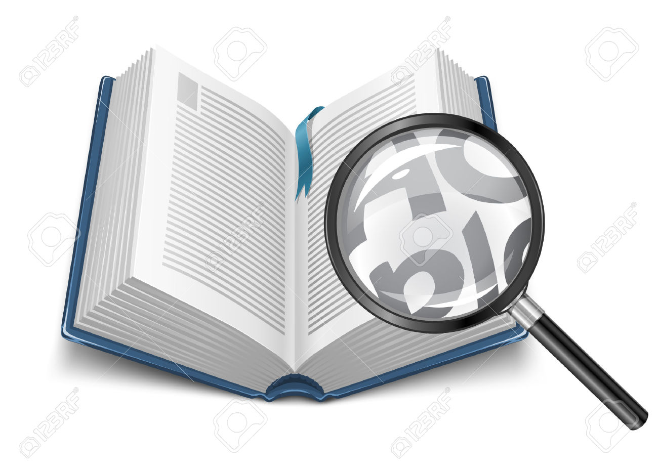 1300x931 Magnifying Glass Book Clipart