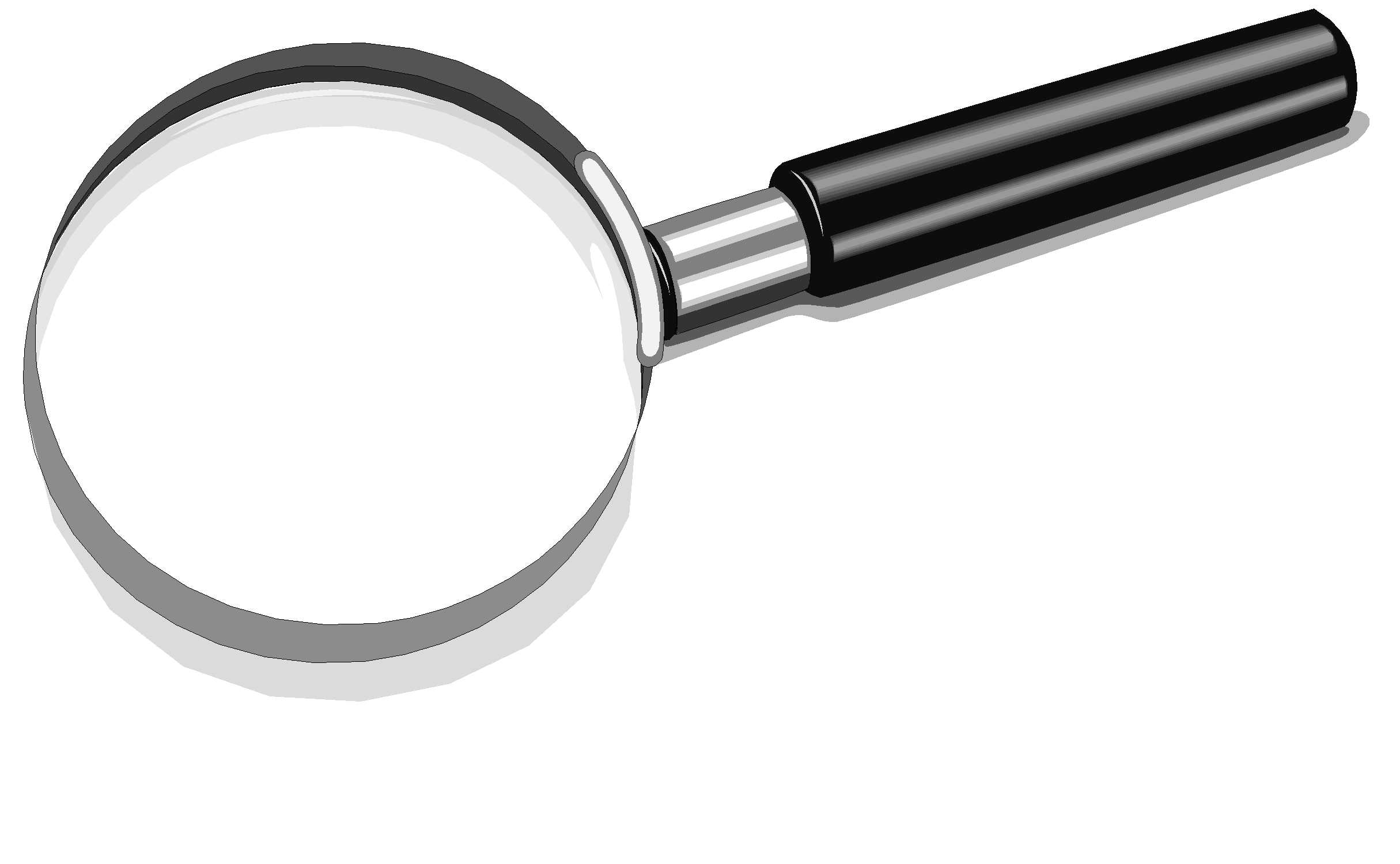 2430x1500 Magnifying Glass Clipart No Background