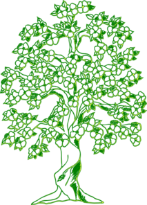 213x296 Green Tree Clip Art