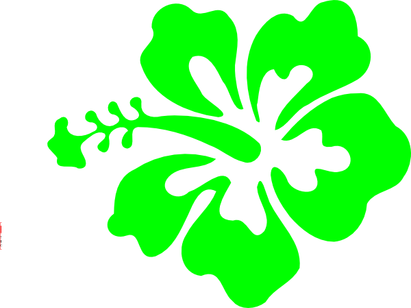 600x449 Hibiscus Flower Clip Art