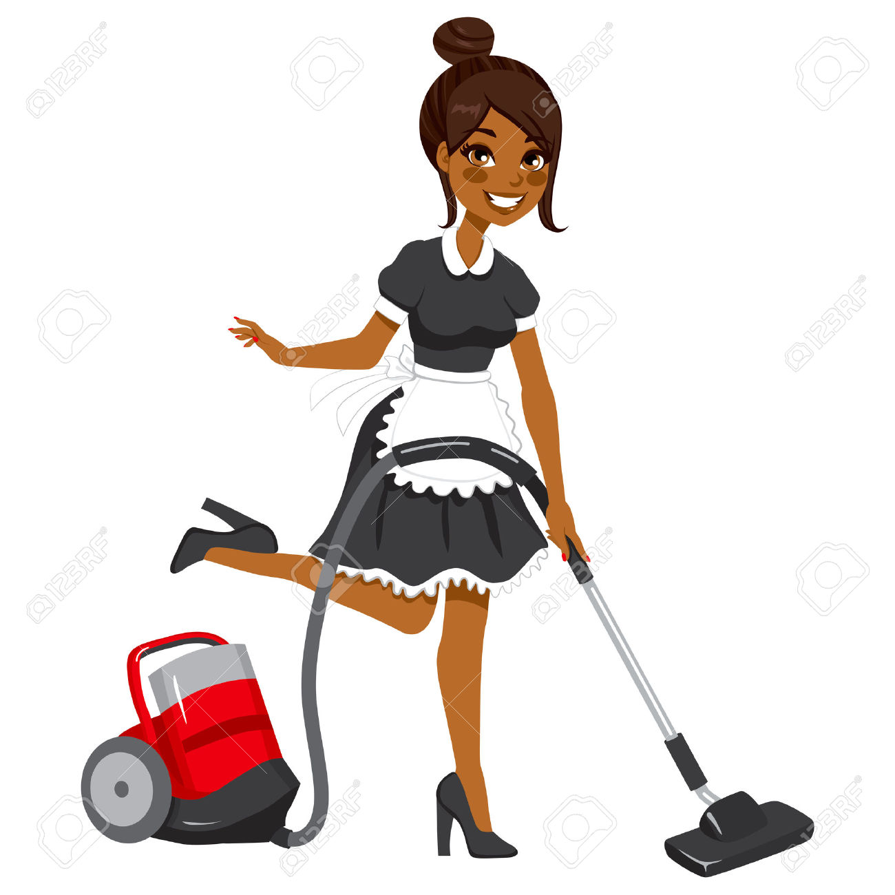 1300x1300 Maid Clipart