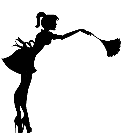 483x536 Cleaning Lady Clipart