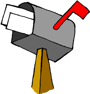 300x312 Mailbox A Perfect World Munications Clip Art