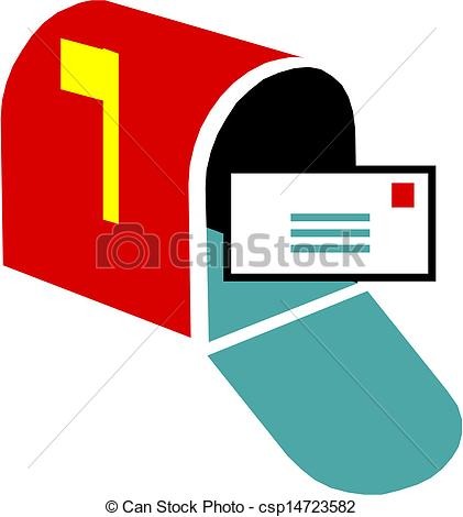 421x470 Open Mailbox Clipart Letters Format