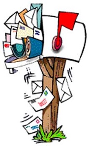 181x298 Free Full Mailbox Clipart