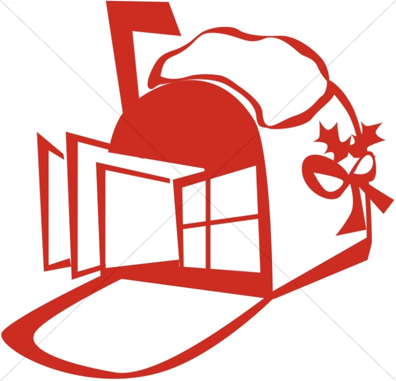 776x746 Red Christmas Mailbox Religious Christmas Clipart