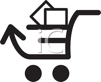 350x283 Internet Mail Shopping Cart
