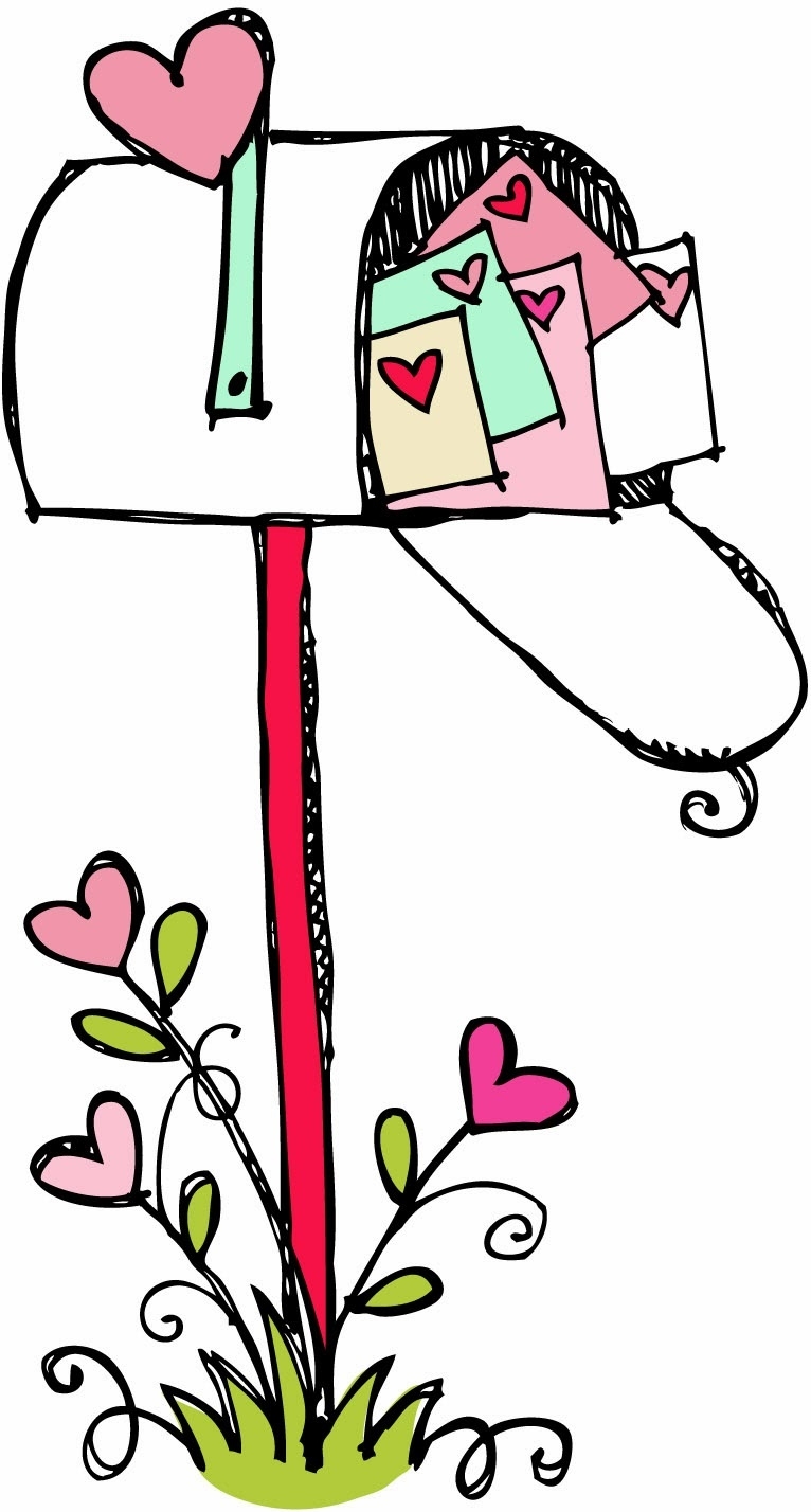 766x1428 Valentine Mailbox Clipart Letters Example