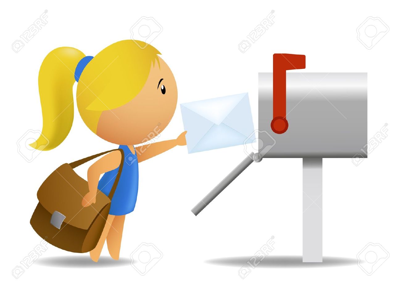 Mail Carrier Bag Clipart at Viialexandriablog Blog