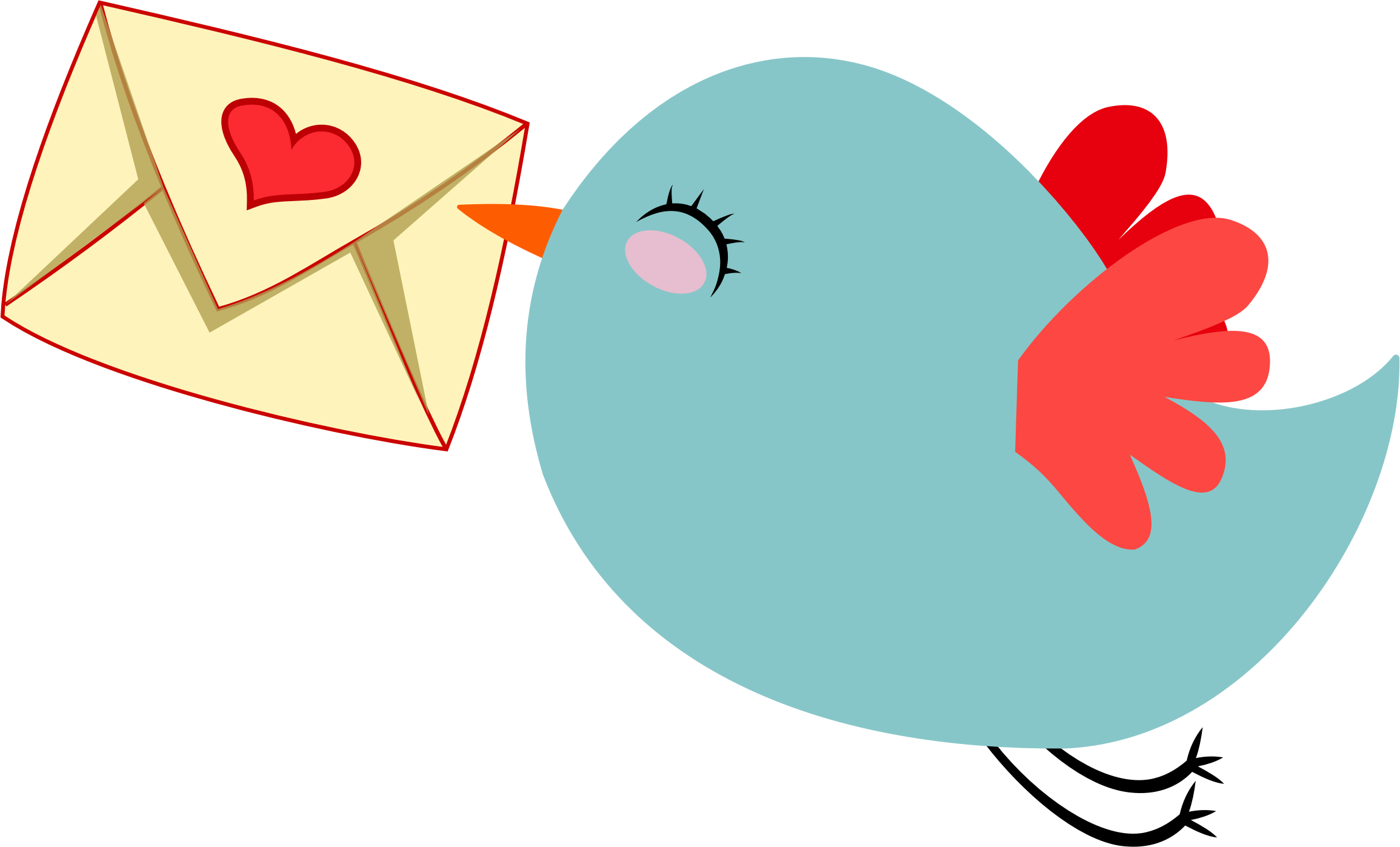 2310x1398 Pigeon Clipart Mail