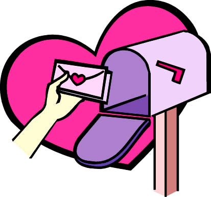 413x386 Pink Clipart Mail