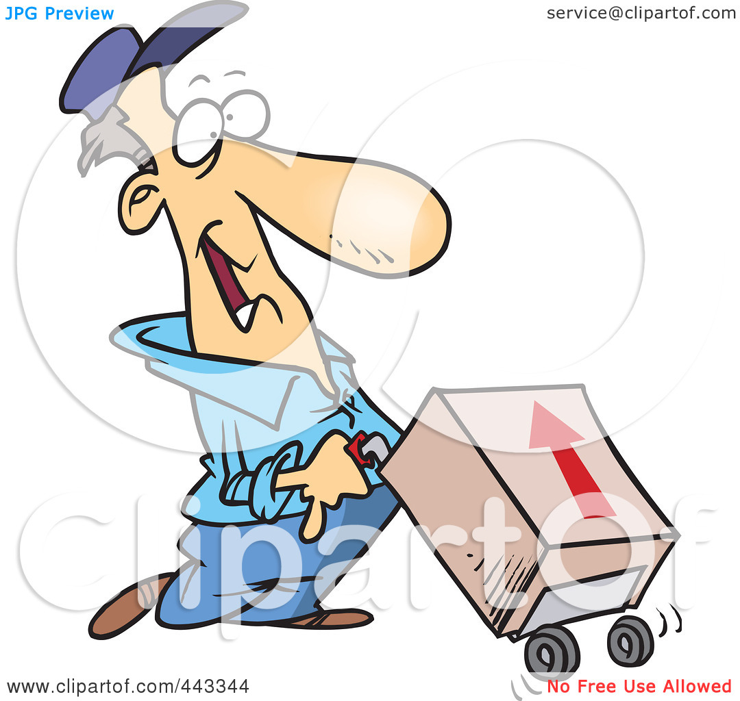 1080x1024 Package Delivery Clipart